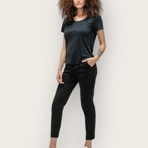 Ministry Of Supply Luxe Touch Tee Shirt | XS| Black Capsule Wardrobe Minimalist